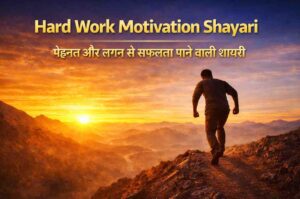 hard work motivation shayari 