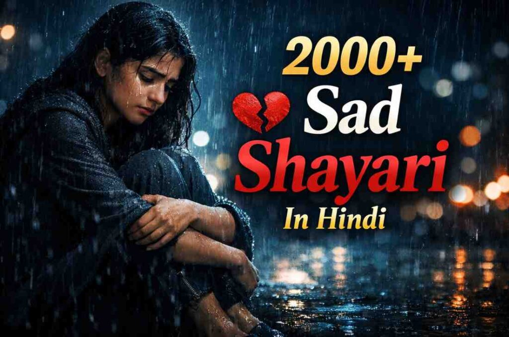 Sad Shayari In Hindi