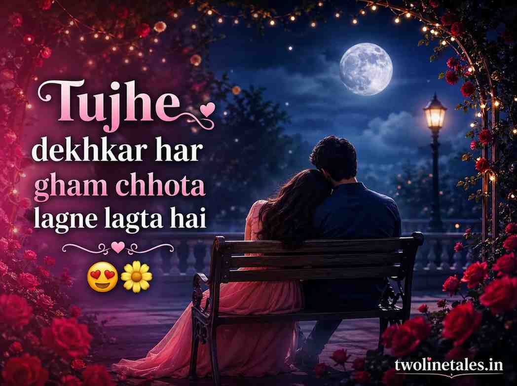 Short Romantic Shayari For Girlfriend