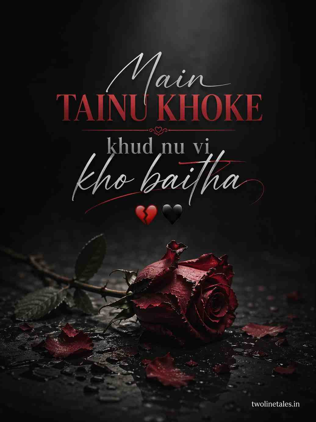 punjabi broken heart shayari