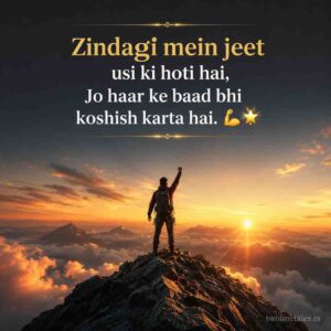 Positive Life Motivational Shayari